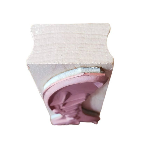 Hero Arts Handwritten Friends Script with Heart Wood Mounted Rubber Stamp F3306 - Picture 5 of 8